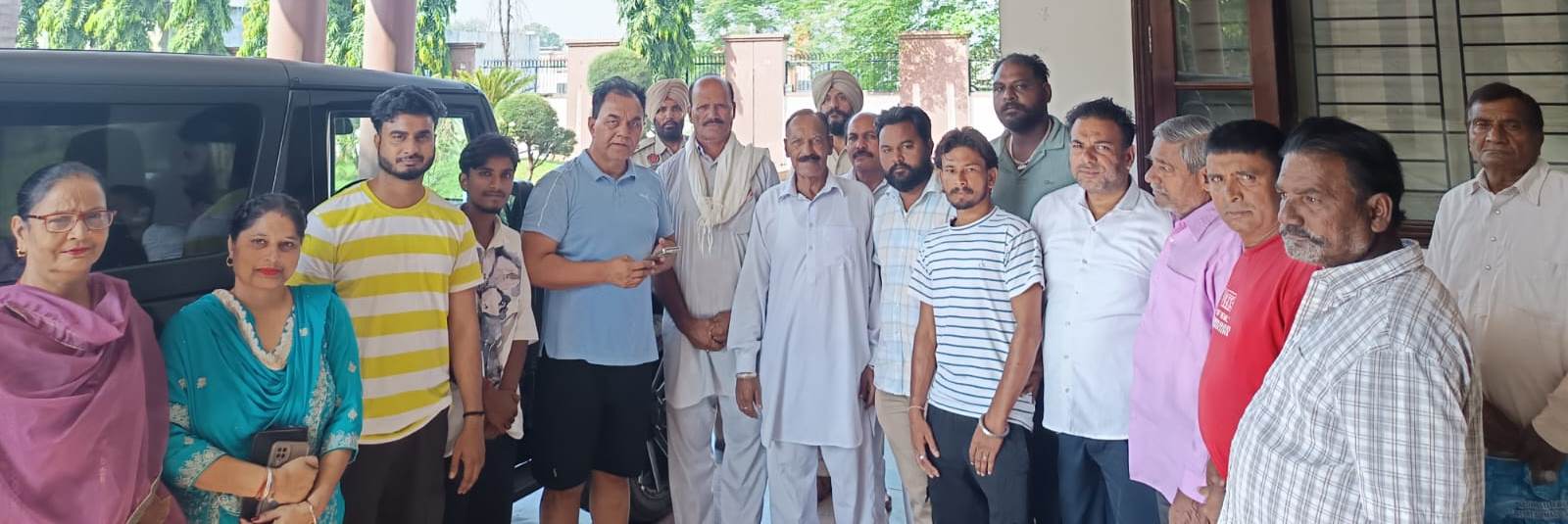 Grant of Rs 1.5 lakh released for Valmiki Dharamshala Patti; Committee members thanked Lok Sabha member Dr. Raj Kumar Chabbewal.